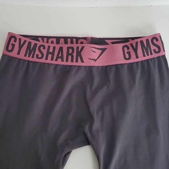 Gymshark Grey and Pink Full Length Workout Leggings Size M - Picture 2 of 7